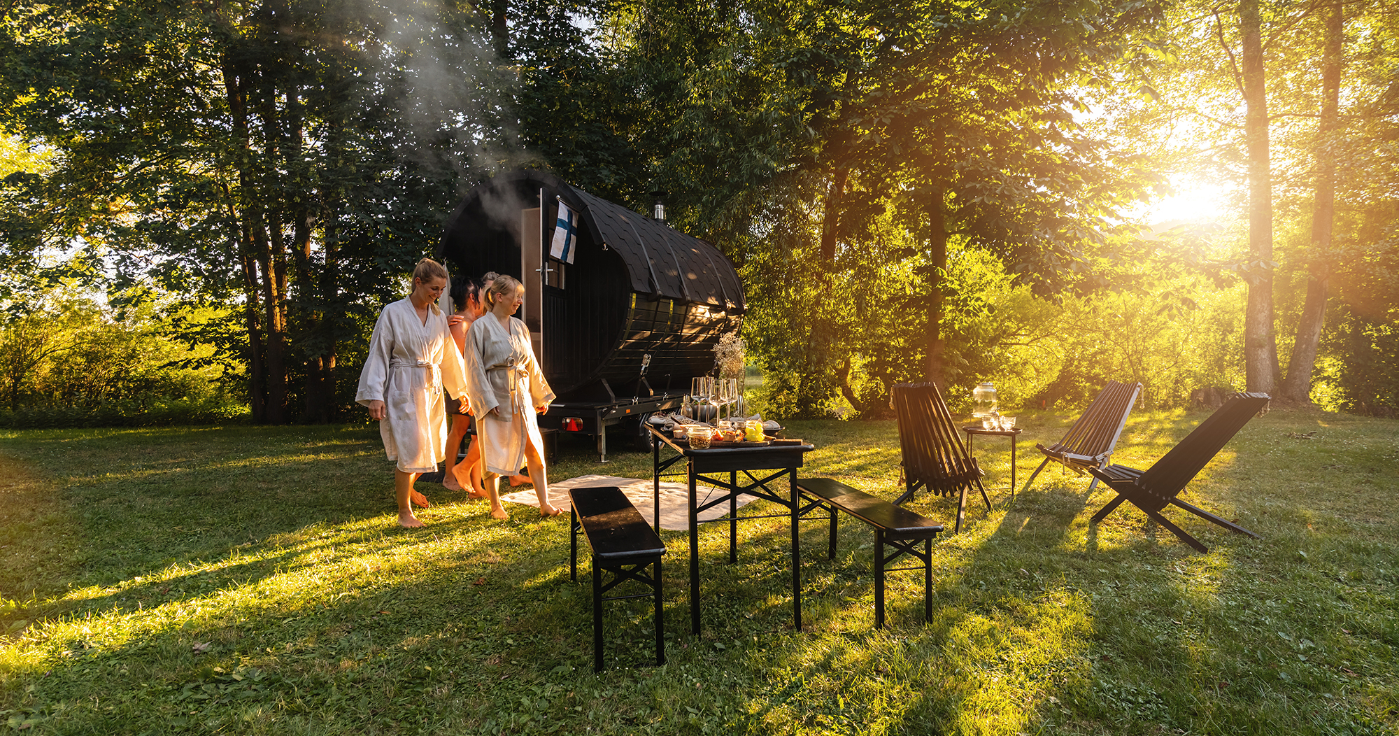 Home Sauna Outdoor Space