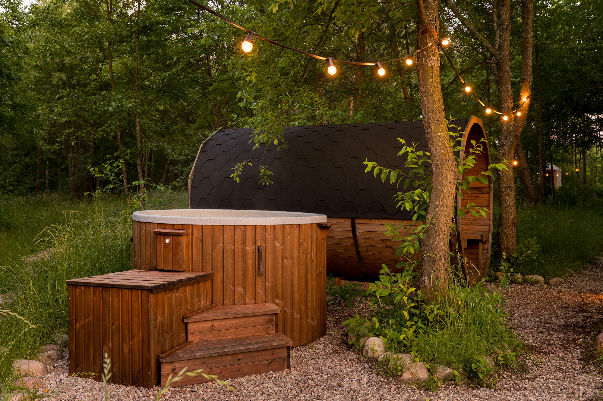 Home Sauna Outdoor Lighting